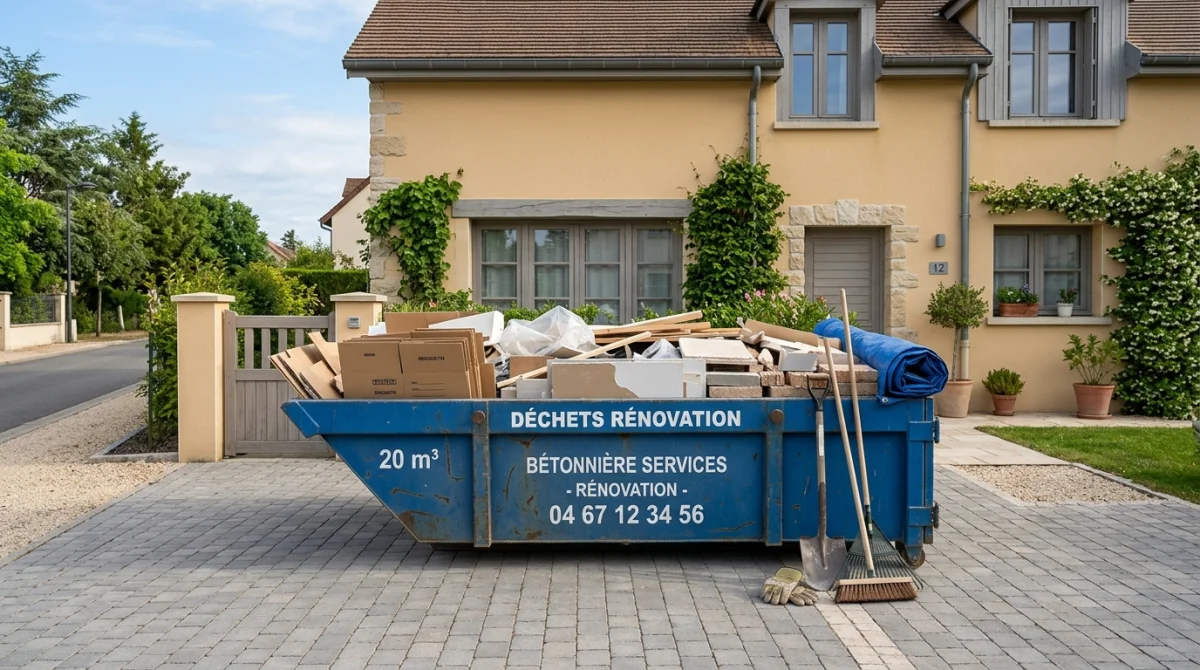 Prix et tarifs d’une benne tout venant