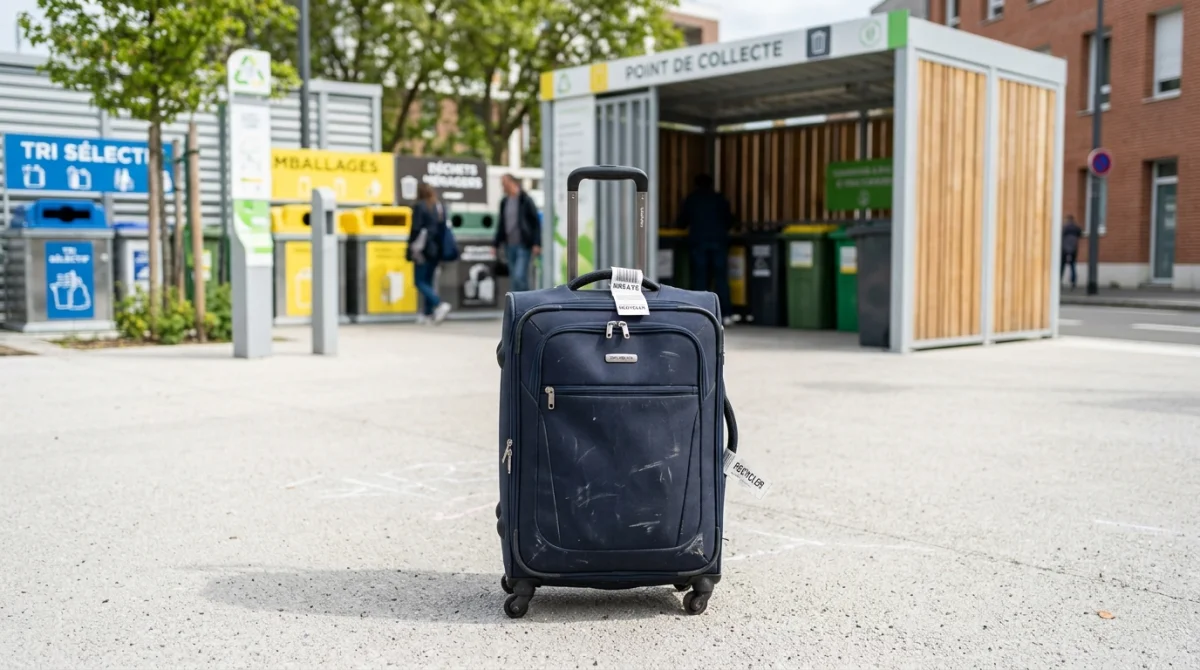 ou jeter une valise